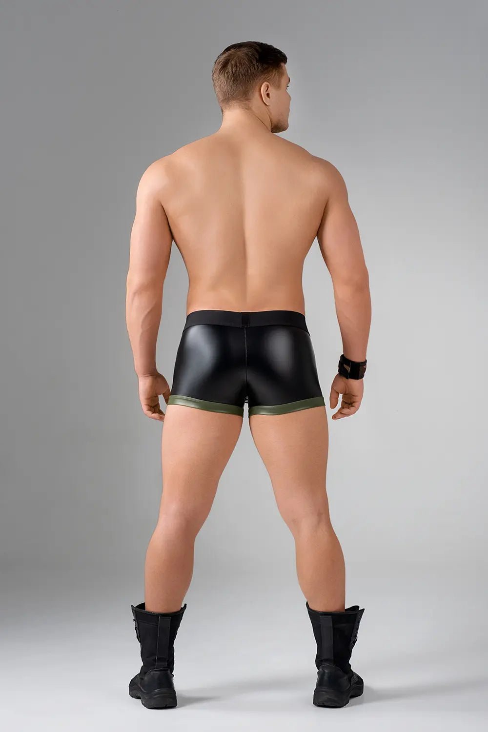 EnForce. Waist - high Codpiece Trunk shorts. Regular Rear - Maskulo - MTR147-Y1 - Maskulo EU Global Online Store