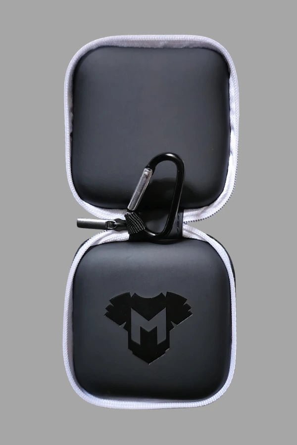 Jax Wanderlust. Mini Zip - Case with Carabiner. Black + White - Maskulo - MCS102 - YX - Maskulo Global (EU) Store