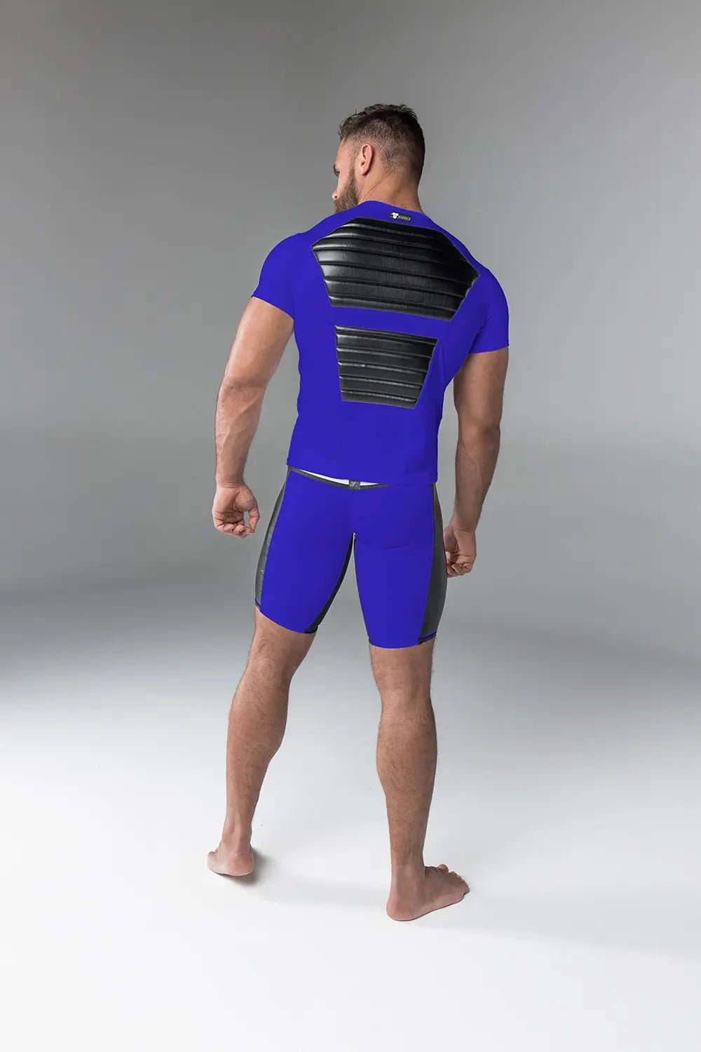 Armored. T-Shirt. Front Pads. Blue Royal - Maskulo - MTS108-Y1 - Maskulo EU Global Online Store