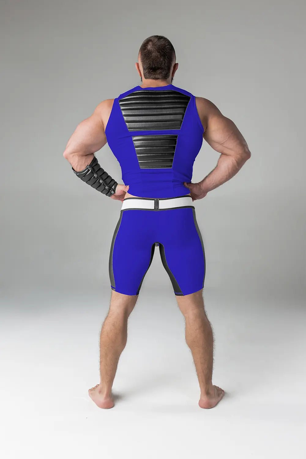 Armored. Tank Top. Front Pads. Blue Royal - Maskulo - MTP138-Y1 - Maskulo EU Global Online Store