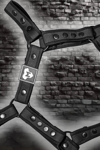 Jaxon Hexguard. Neoprene body harness. Black - Maskulo - MHR192 - YX - Maskulo EU Global Online Store