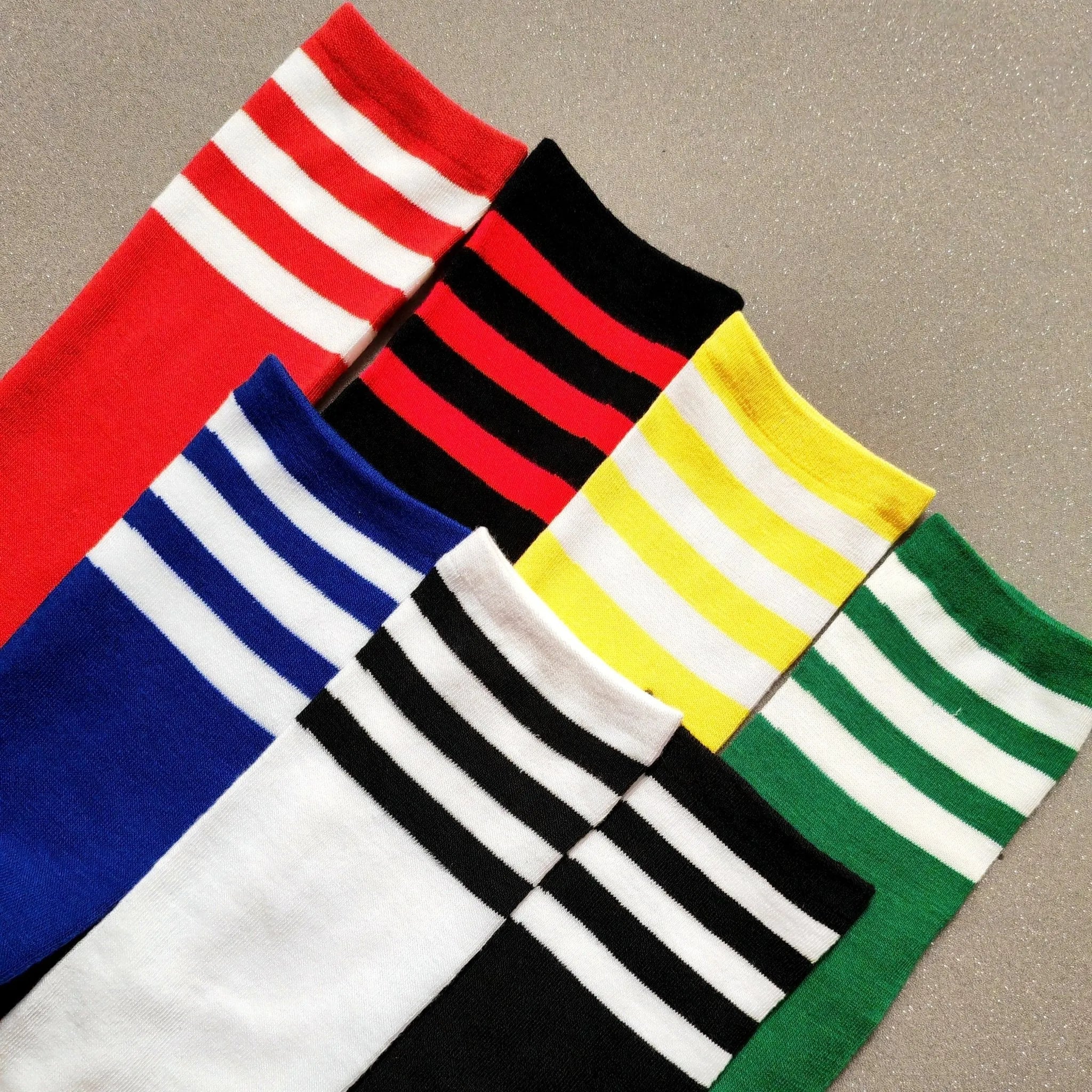 Long Socks. Black + White Stripes - Maskulo - MSC118-YX - Maskulo EU Global Online Store