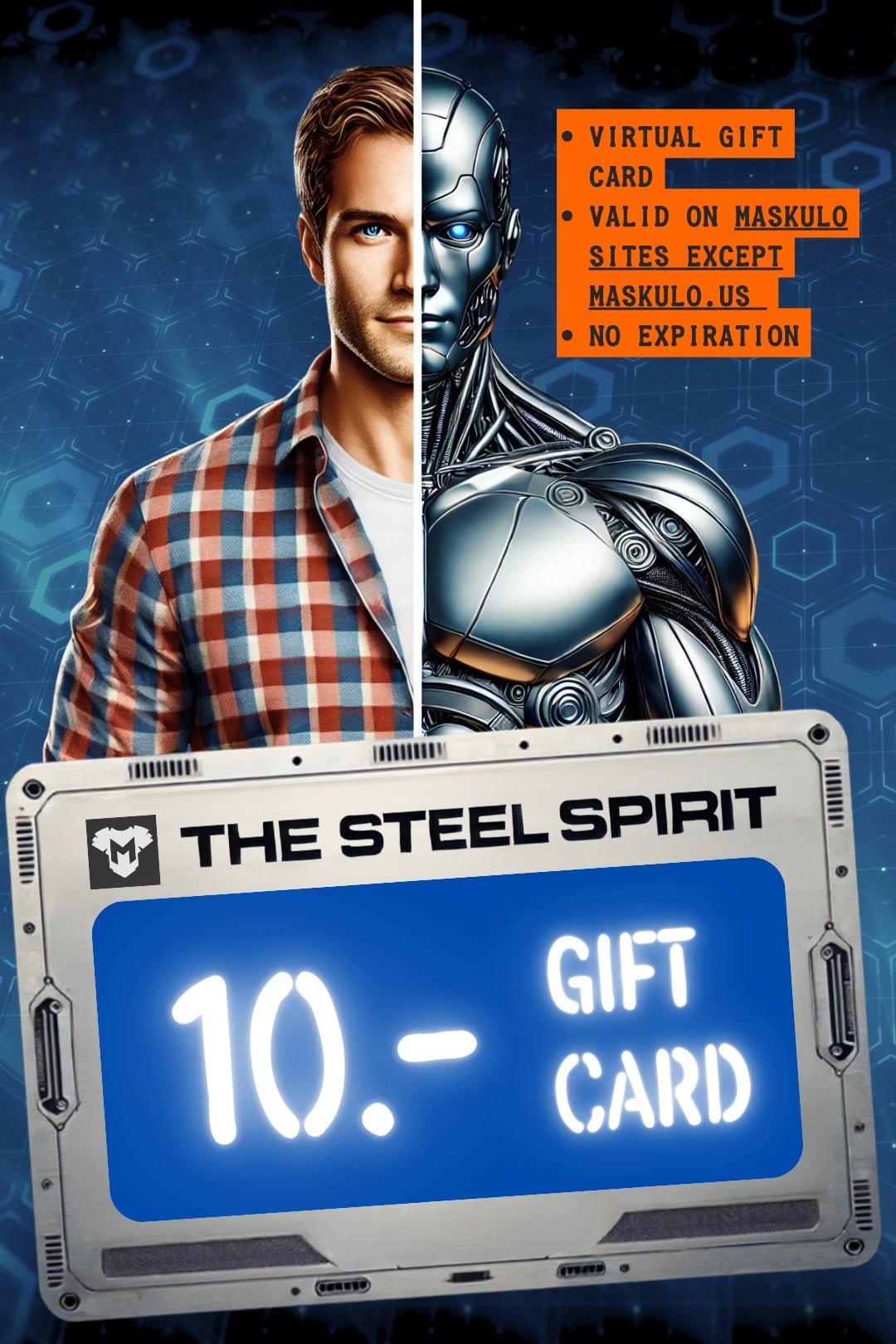 Maskulo Gift Card "The Steel Spirit" - Maskulo - Maskulo Global (EU) Store