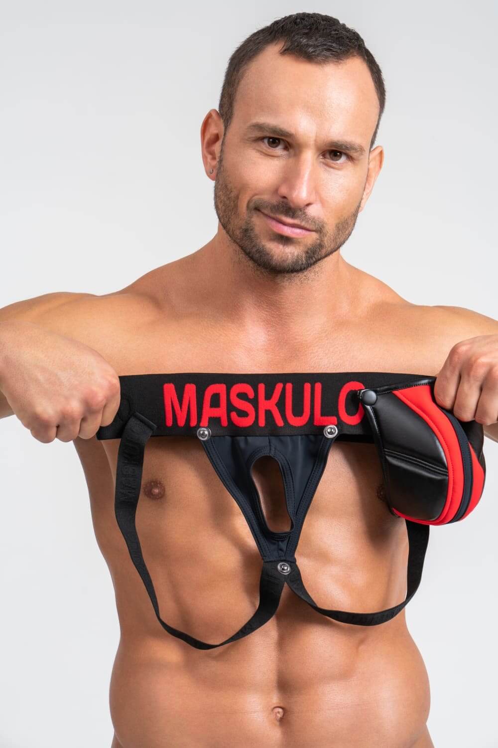Xav Armoplex Jockstrap - Red | SHIPPING 2026-08-05 - Maskulo - MJS143-Y1- Maskulo EU Global Online Store